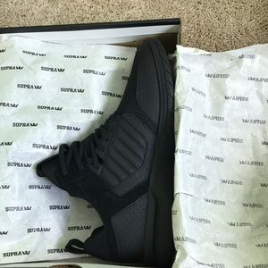 Black on Black Supra Method Sneaker